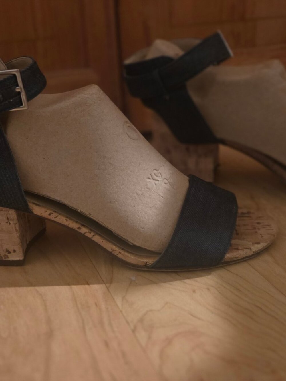Cork Screw Sandals By Nine West